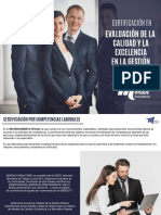 Brochure Evaluación de La Calidad y Excelencia Pública Nacional