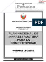 Plan Nacional de Infraestructura Civil_2019