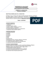 Carta Descriptiva Anatomía y Fisiología II Ciclo 21-2