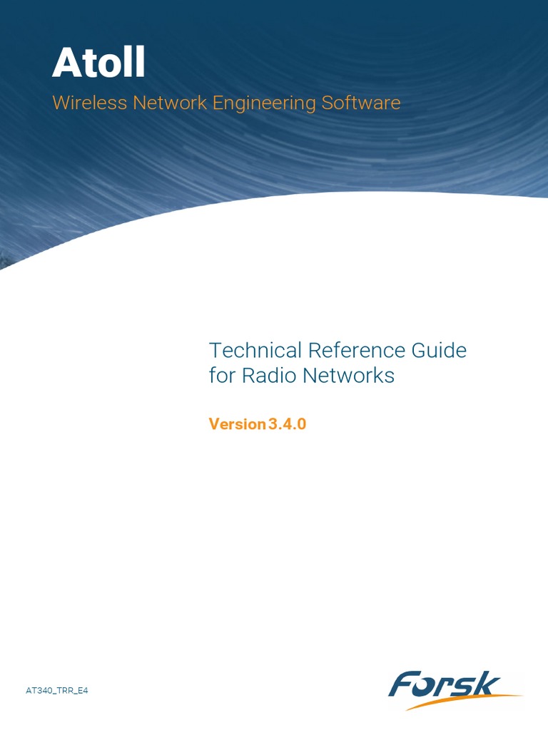 Atoll 3.4.0 Technical Reference Guide Radio (Aug 2019) | PDF ...
