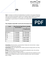 Math Levels Study Skills Tips