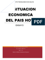 LA SITUACIN ECONOMICA DEL PAIS HOY Ensayo Ter