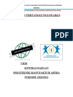 Format LPJ Tahunan UKM-Hima FIXX