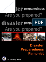 Disaster Preparedness Pamphlet