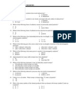 Multiple Choice Radioactivity