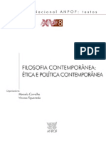 Filosofia Contemporânea - Ética e Política Contemporânea