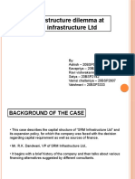 Capital Structure Dilemma at SRM Infrastructure LTD