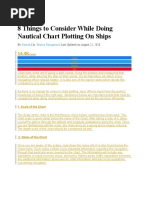 Chart Correction Using Admiralty NtM | PDF | Navigation
