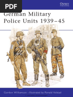 German Military Police Units 1939-45 (Osprey Publishing)