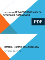 Historia de La Psicologia en La República