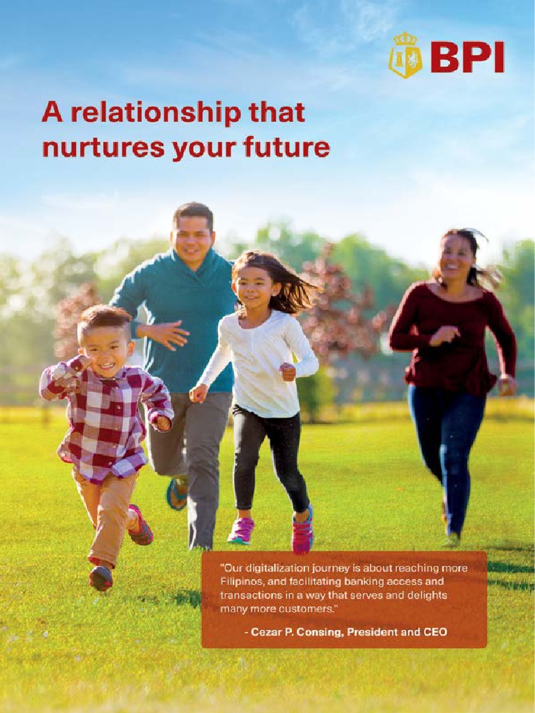 BPI Integrated Report 2019 Overview | PDF | Financial Capital | Banks