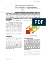 Development of Refrigerants: A Brief Review: Madhu Sruthi Emani, Ranendra Roy and Bijan Kumar Mandal