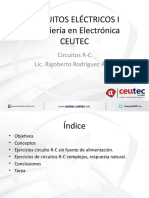 9.1 INTRODUCCION A LOS CIRCUITOS ELECTRICOS R-C(1)