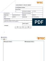 Assignment 1 Front Sheet