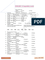 TET - ENGLISH 1 (Compatibility Mode) : 1) B 2) A 3) B 4) A 5) D 6) B 7) D 8) A