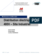 Maintenance conditionnelle - Distribution électrique 400V