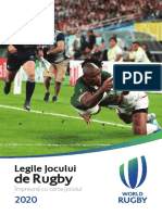 World Rugby Laws 2020 RO