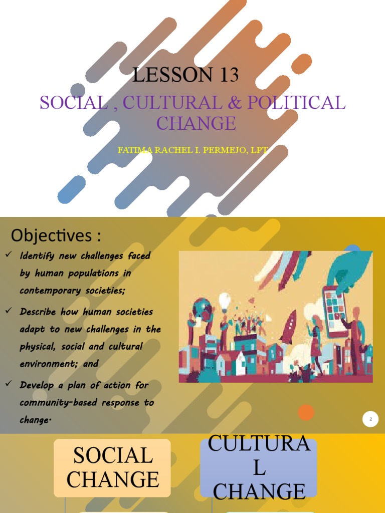 Societal Change & Adaptation | PDF | Citizenship | Human Nature