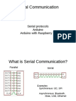 Serial Communication: Serial Protocols Arduino Arduino With Raspberry Pi