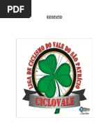 MODELO DE ESTATUTO LIGA JARAGUENSE DE CICLISMO
