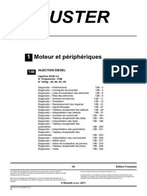 Diag Injection Diesel Dcm3.4 | PDF | Injection (moteur ...