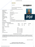 Your Form No.: 20B0123914: Qualifying Examination Details