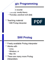 Logic Programming: - About The Course