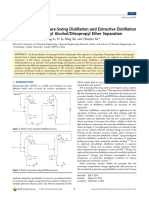 Comparison of Pressure-Swing Distillation and Extractive Distillation Methods For Isopropyl AlcoholDiisopropyl Ether Separation