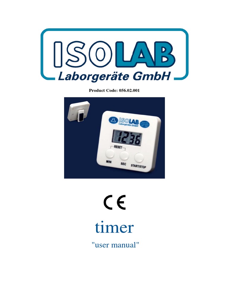 Timer User Guide for Beginners | PDF | Technology & Engineering | Computers