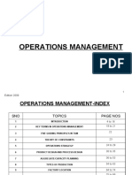 Operations Management: 1 Edition 2009