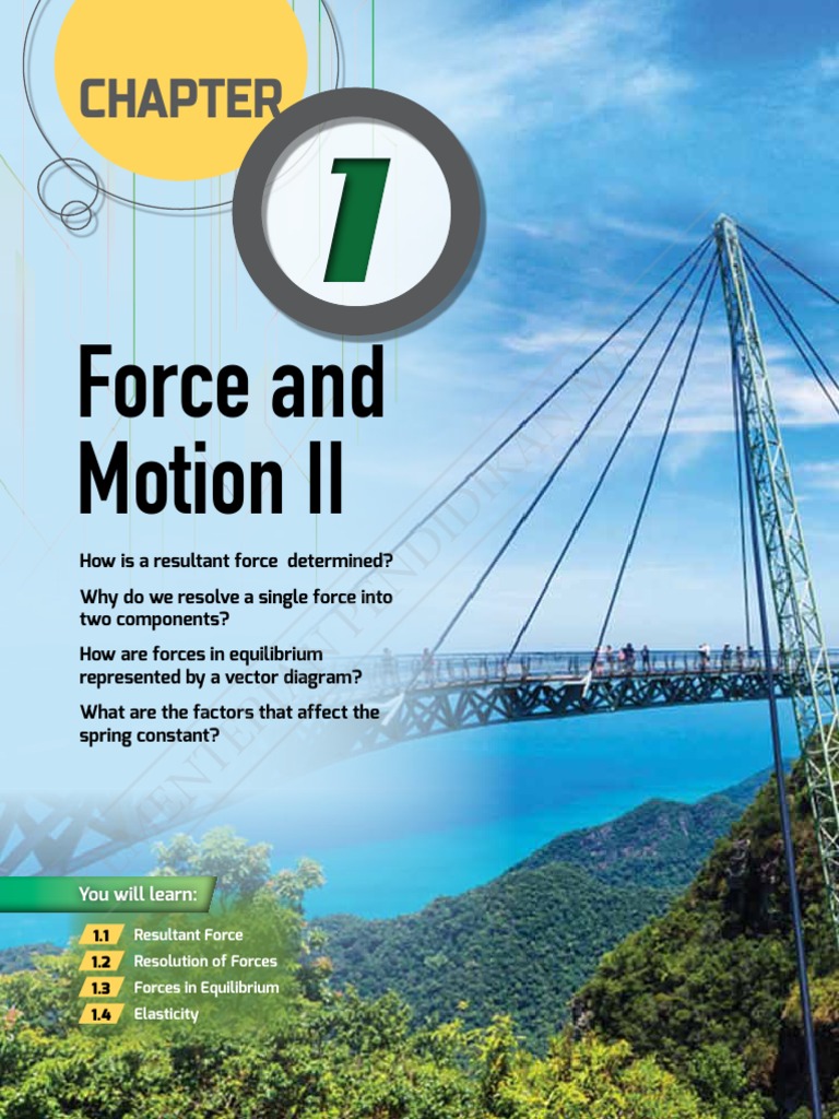 Resultant Forces and Equilibrium Concepts | PDF | Weight | Force