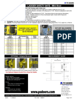 Price List - LADDER SAFETY GATE - Mild Steel