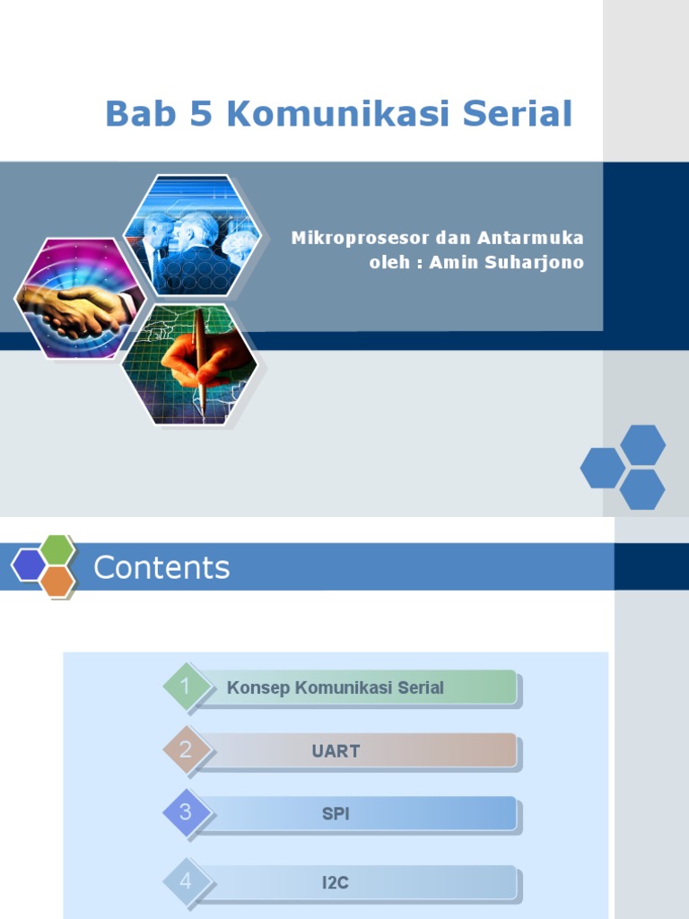05 Serial Comm Bag 1 Prinsip | PDF | Internet Protocols | Computer Data