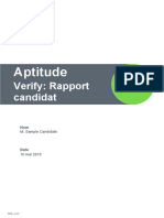 Verify G+ Candidate Report French