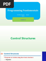 Programming Fundamentals: Instructed By: Shahid Javaid