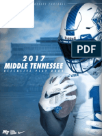 2017 Middle Tennessee Playbook