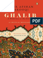 Ghalib A Wilderness at My Doorstep by Mehr Afshan Farooqi