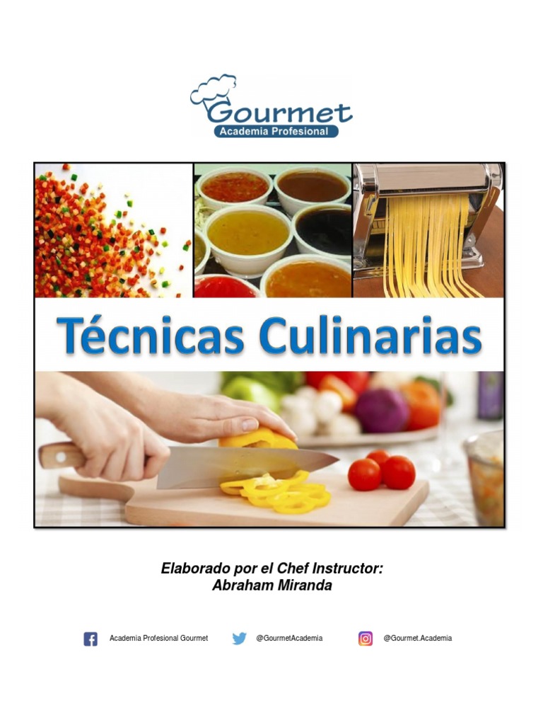 Manual de Técnicas Culinarias Definitivo PDF Caldo Cebolla