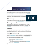 Epidemiology: Arachnoid Cysts