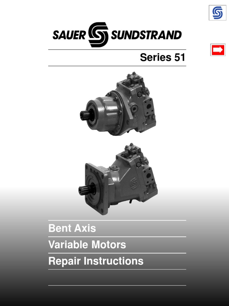 Bent Axis Var Motor Repair Instructions | PDF | Piston | Bearing ...