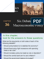 Conomics: Six Debates Over Macroeconomic Policy