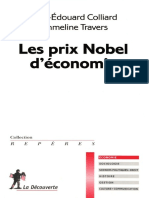 Les Prix Nobel D'économie by Emmeline Travers, Jean-Edouard Colliard