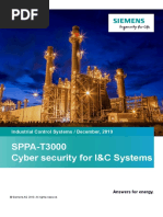 SPPA-T3000 Cyber Security For I&C Systems: Industrial Control Systems / December, 2019