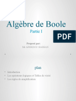 Algebre Boole-Cours TDI01