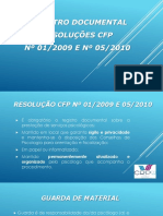 Slide Registro Documentalpara Psicólogos Clínicos