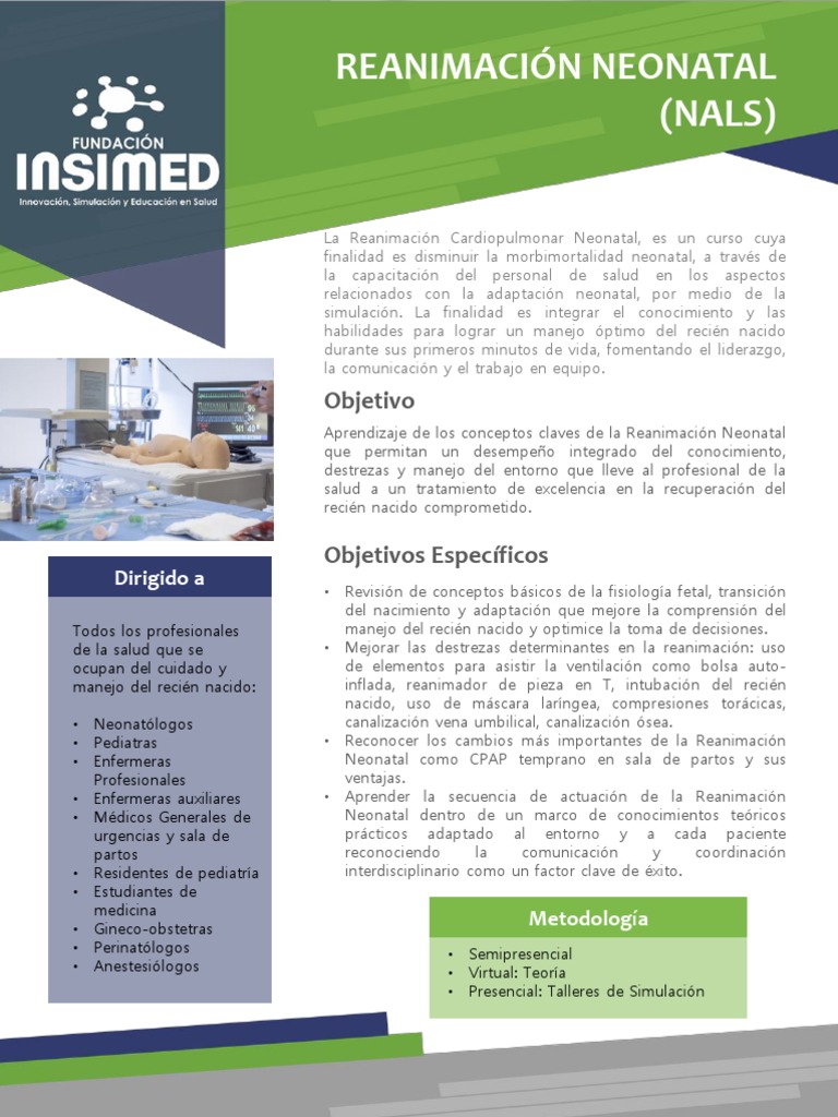 Curso NALS Reanimacion Neonatal | PDF | Reanimación cardiopulmonar ...