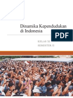 Geografi Dinamika Kependudukan Di Indonesia