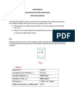 Assignment Ece May 2020 - Wastewater