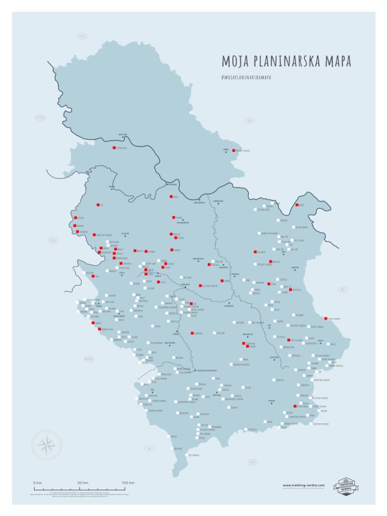 Moja Planinarska Mapa Srbije | PDF