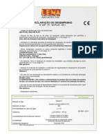 DECLARAÇAO DE DESEMPENHO LENA 824 PLUS